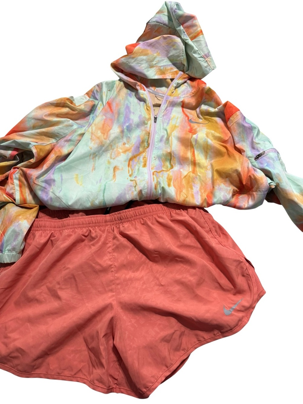 Nike multicoloured tie-dye windbreaker jacket - Picture 6 of 6